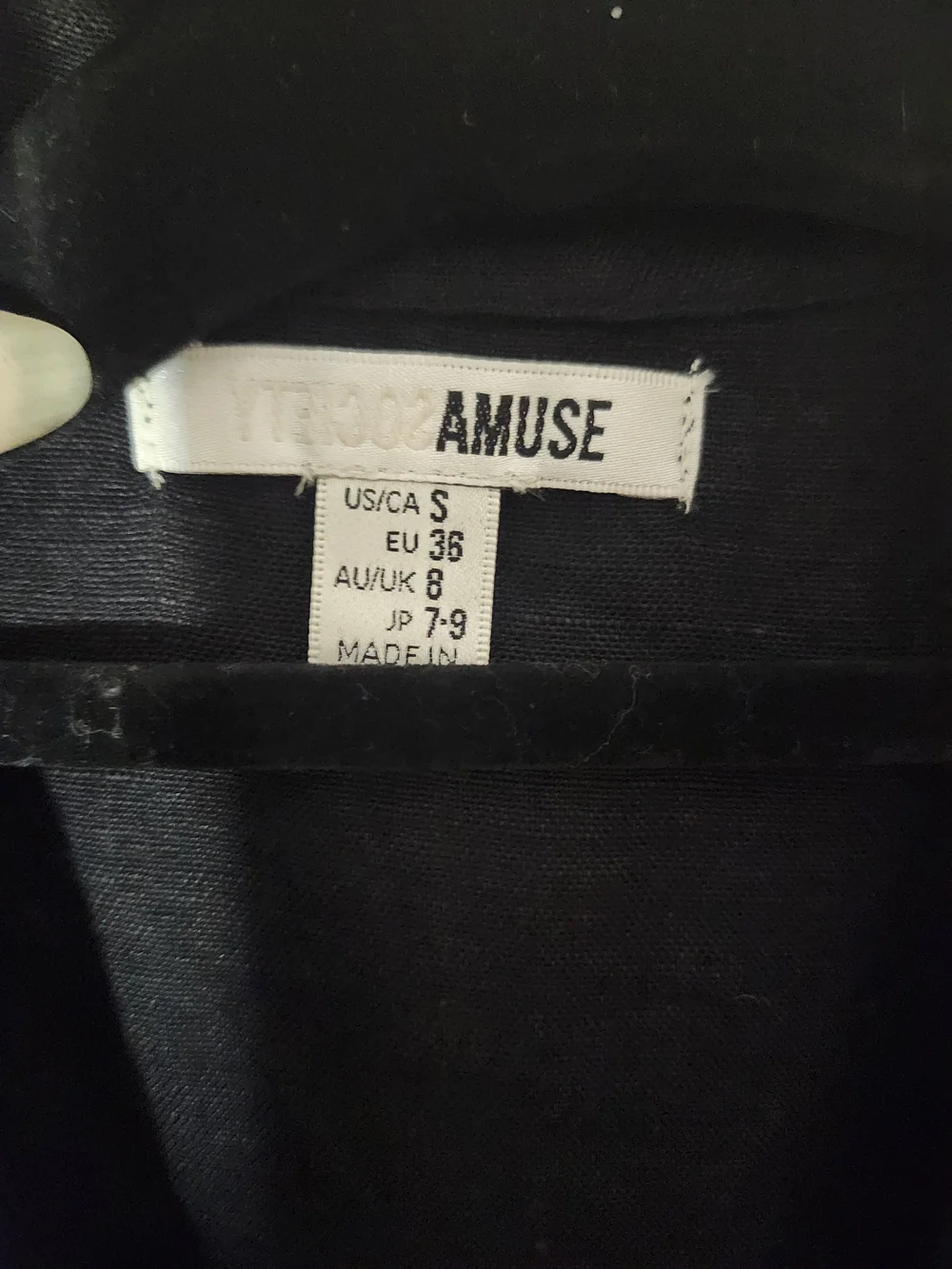 Amuse Society black short
